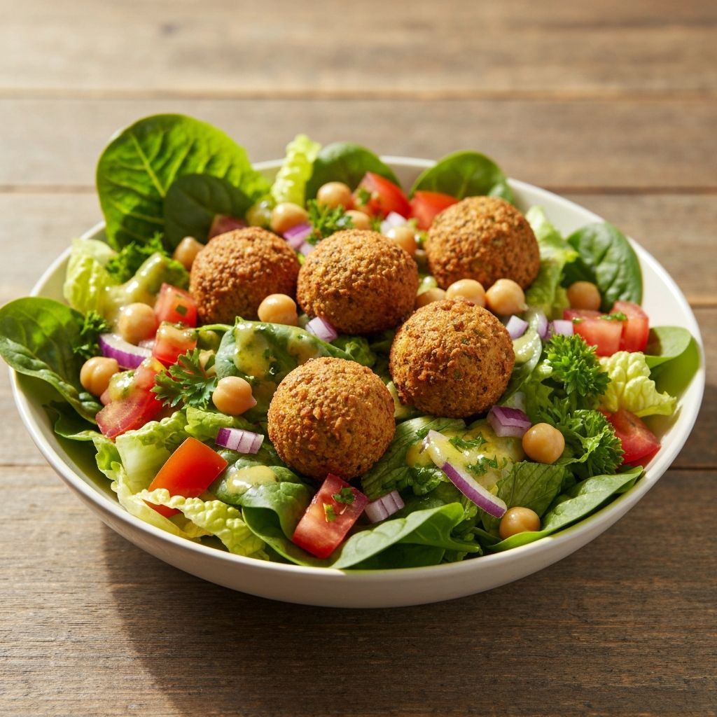 سلطة الفلافل